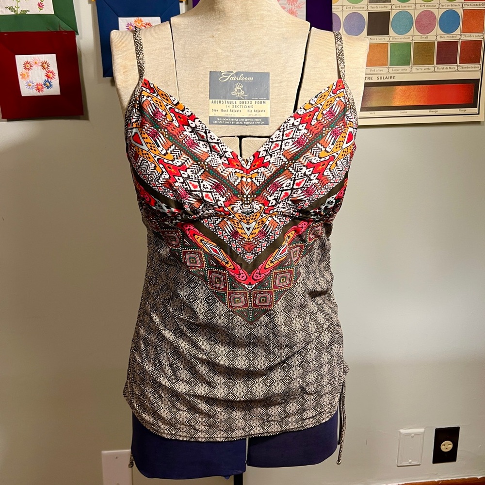 Prana Tankini Top Sz XL